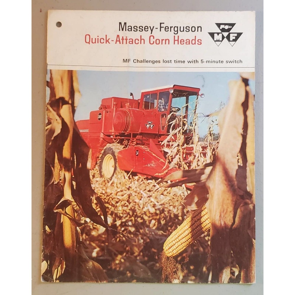 Massey Ferguson Quick Attach Corn Heads Sales Brochure